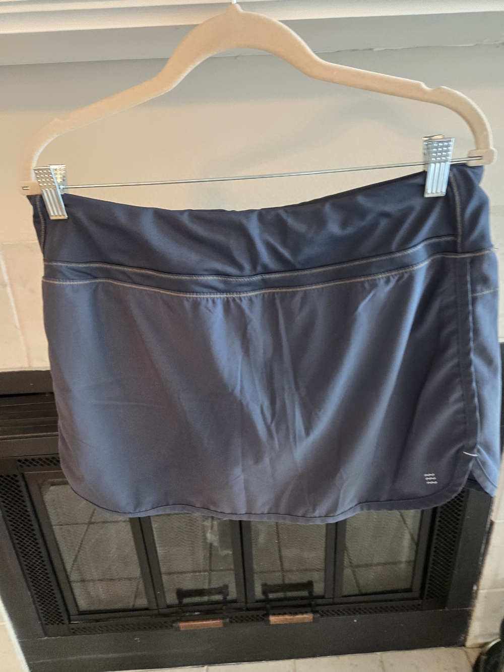 Free Fly Apparel Navy Athletic Skort